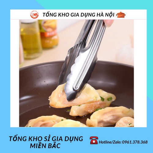 Kẹp gắp thức ăn, gắp đồ ăn inox 88104