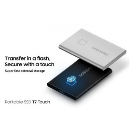 Ổ cứng di động SSD Samsung T7 Touch 500Gb/ 1Tb - Vân tay