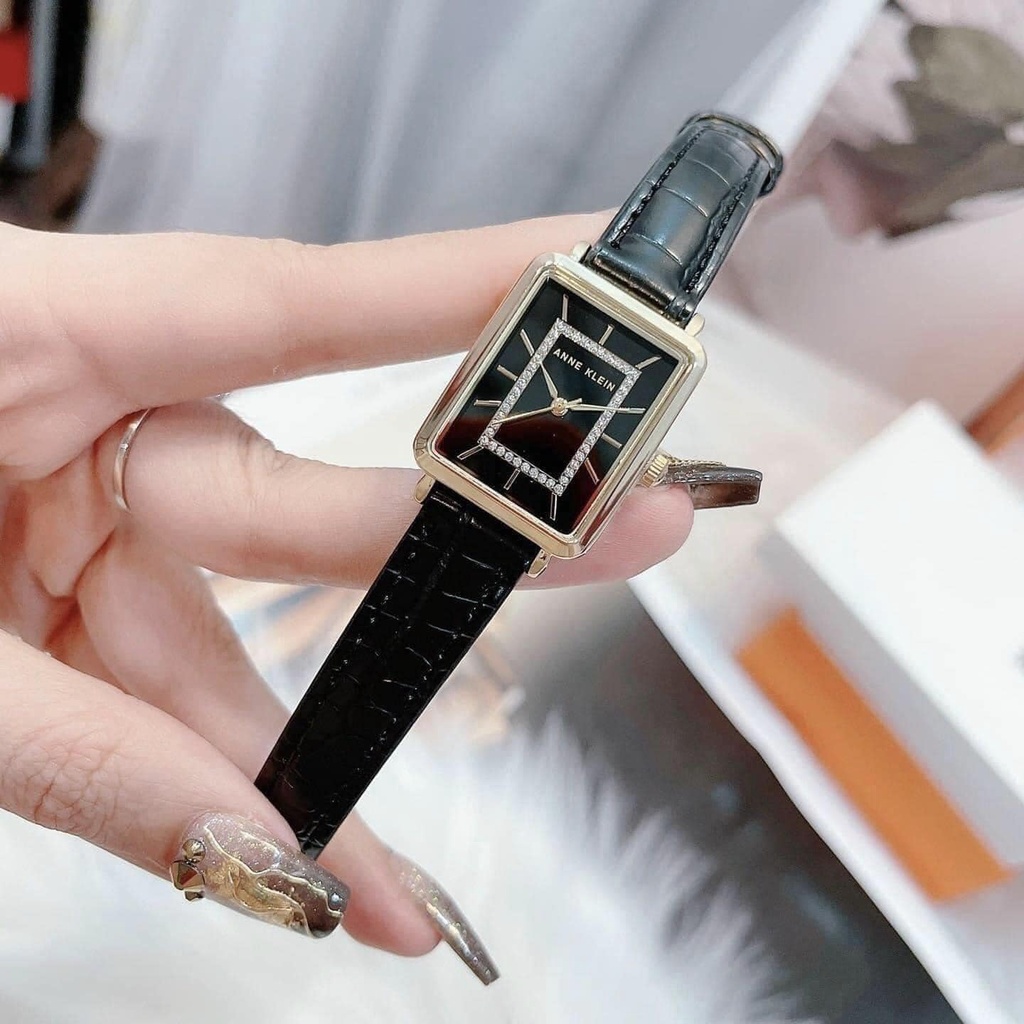 ĐỒNG HỒ NỮ ANNE KLEIN AK/3820GPBK CASE 24MM CHÍNH HÃNG US