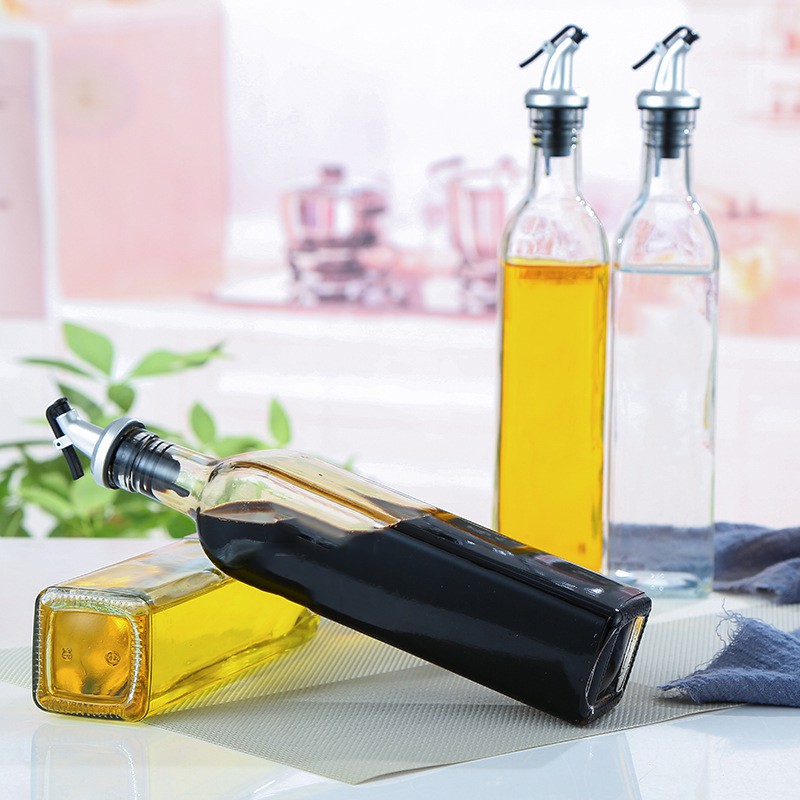 ⚡ RẺ⚡ Chai đựng gia vị thủy tinh 500ml tiện ích dành cho gia đình