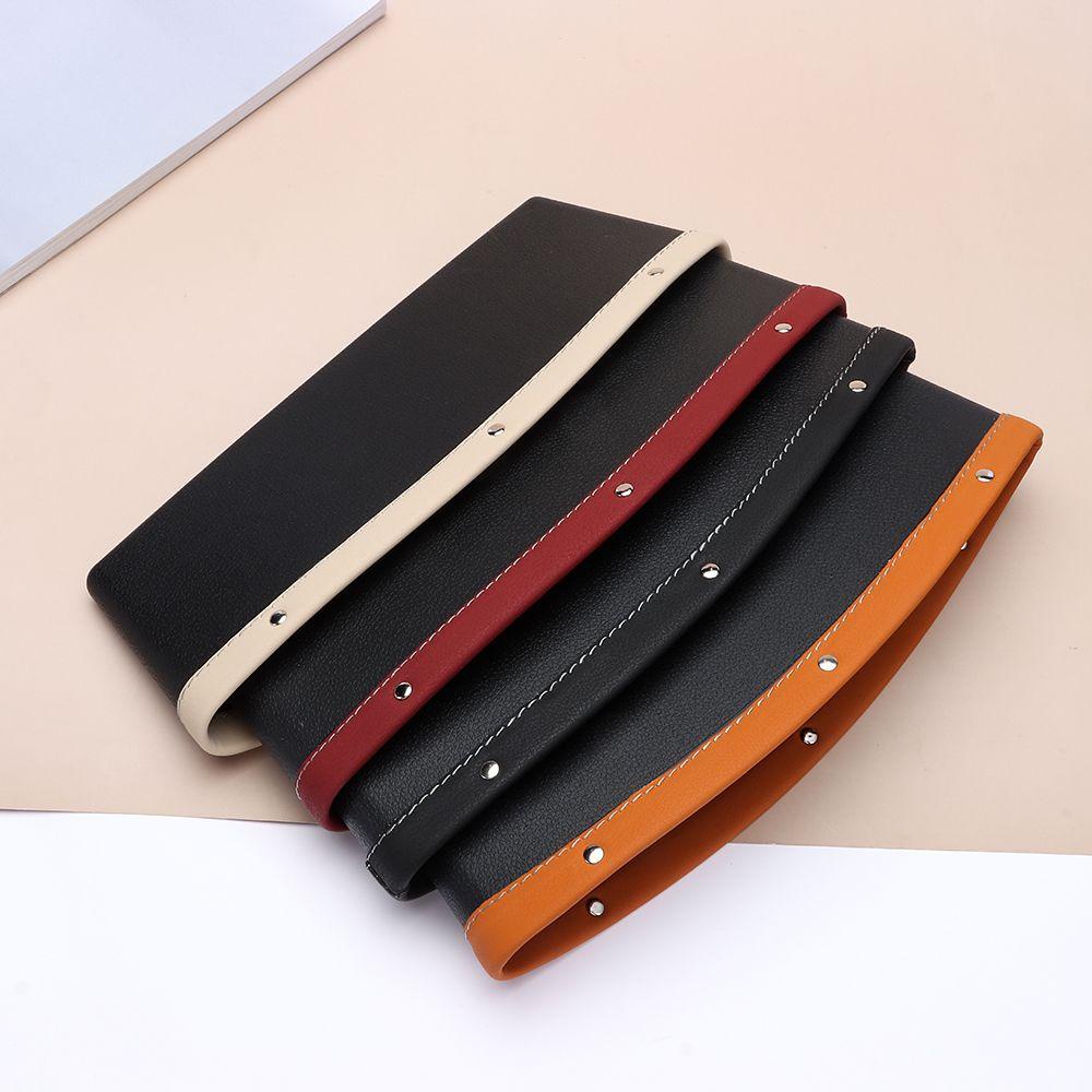 MYRONGVN Khay Đựng Cốc Nước Bằng Da PU Tiết Kiệm Không Gian Cho Xe Hơi