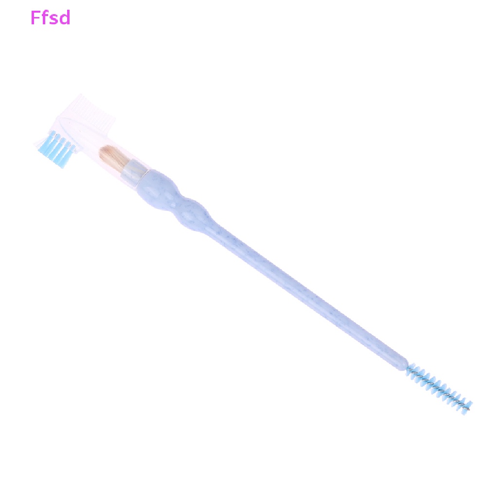 {Ffsd} Bộ Dụng Cụ Trang Điểm Ba Trong Một Ngạnh &amp; Lược Chải Lông Mi Trang Điểm Làm Đẹp * Bán Chạy