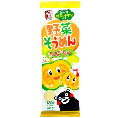 Mì Somen Itsuki vị bí đỏ cho bé 120g