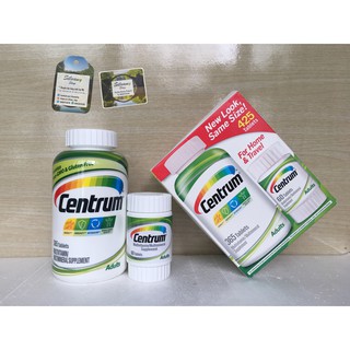 [Date 12/2021] Centrum Adults 425 Viên - Vitamin Tổng Hợp Dành Cho Người Lớn Dưới 50 Tuổi