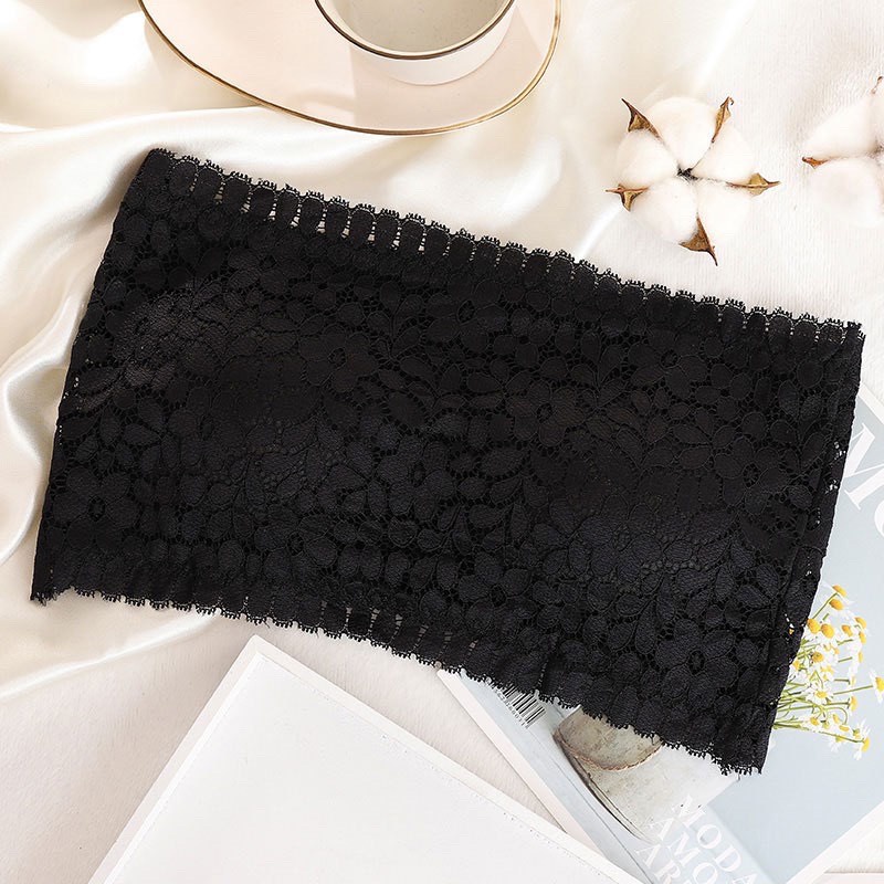Áo Bra Ren Không Dây Có Lót Ngực Cài Sau Siêu Đẹp YUKI STORE 8814