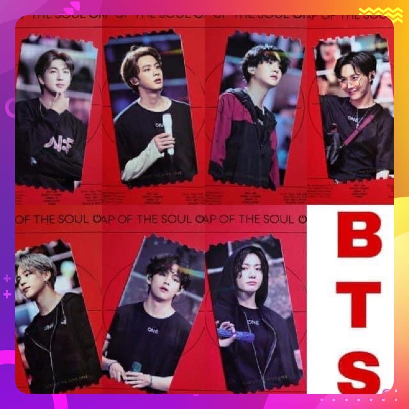Bộ ảnh 7 members ticket holo DVD ON:E