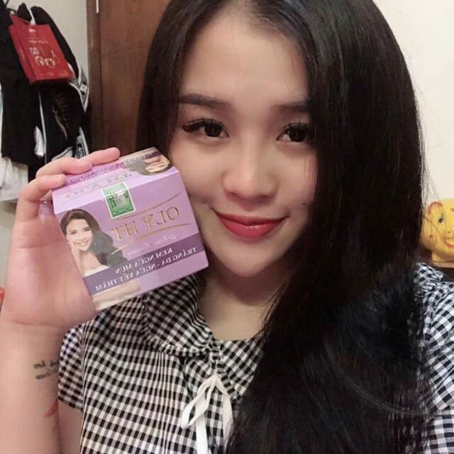 Kem ngừa mụn OLY HT dưỡng trắng da ngừa vết thâm do mụn để lại chính hãng Long Phụng Khang