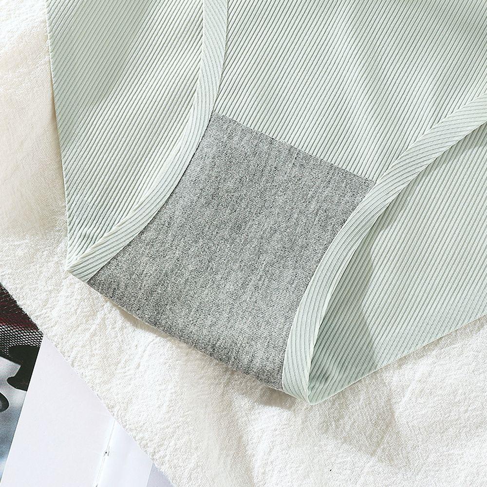 OCEANMAP Quần Lót Chữ T Vải Cotton Thoáng Khí Màu Sắc Thời Trang Cho Nữ