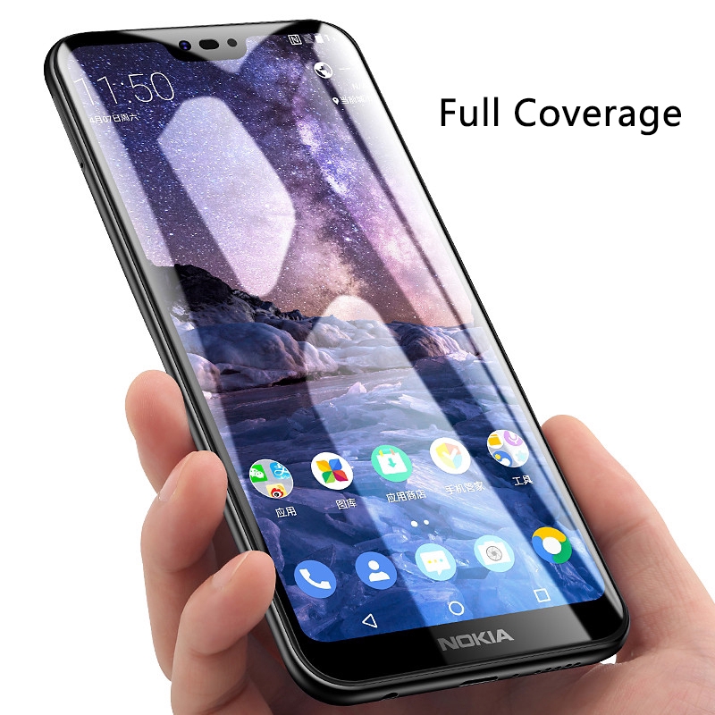 Kính Cường Lực Toàn Màn Hình Cho nokia 6.2 7.2 5.3 1.3 2.2 2.3 4.2 3.2 8.1 x7 x6 6.1 plus 9