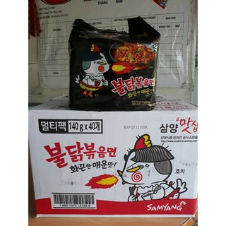 Lốc 5 gói mì samyang gà cay 140g