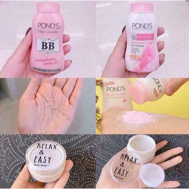 Phấn BB POND'S dùng cho FACE mỗi khi MAKE UP