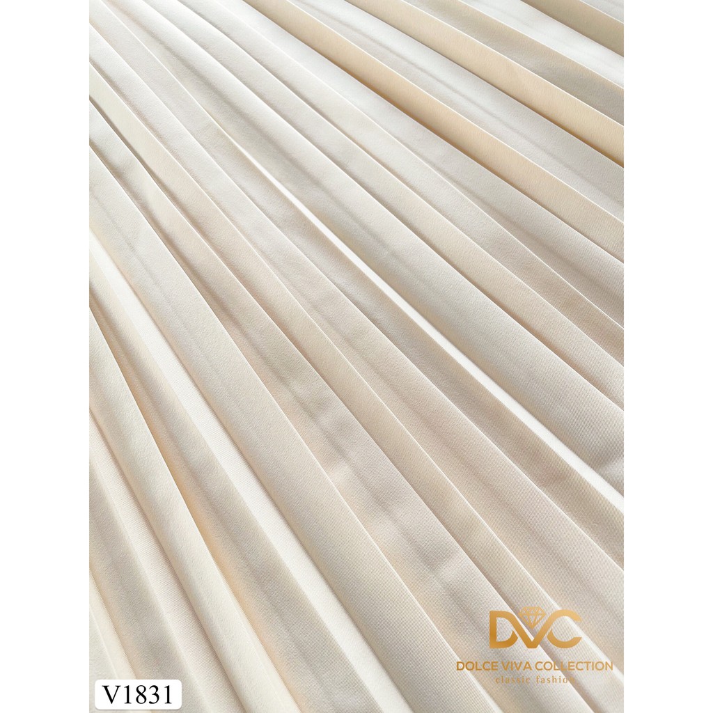 Váy be liền chân dập li V1831 Đẹp Shop DVC - Kèm ảnh thật trải sàn do shop tự chụp | BigBuy360 - bigbuy360.vn