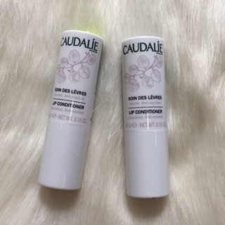 Set Son dưỡng Caudalie lip conditioner làm căng mềm và chống lão hoá cho môi+ kem dưỡng da tay Caudalie