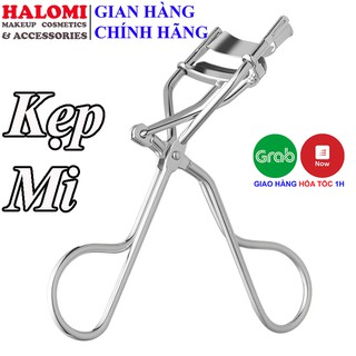 Kẹp Bấm Mi Siêu Cong Chính Hãng  Bằng Inox Cao Cấp Bấm Êm Tặng Kèm 1 Đệm Kẹp