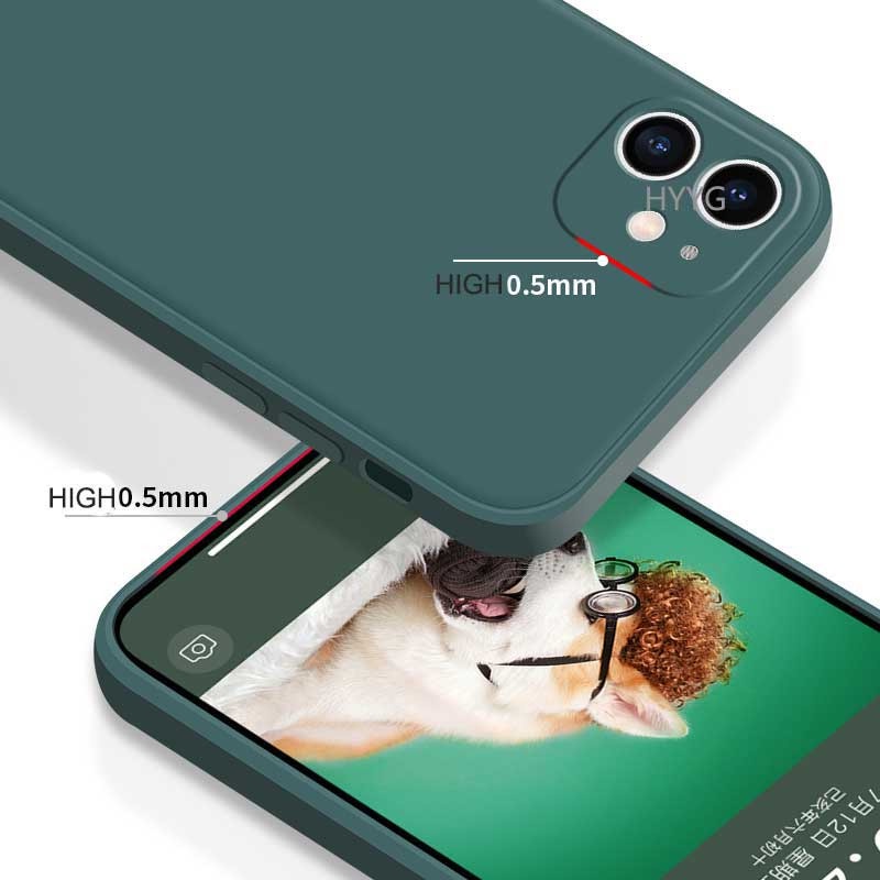 Ốp Điện Thoại Silicon Mềm Chống Sốc Bảo Vệ Ống Kính Máy Ảnh Cho Iphone SE 2020 6 7 8 Plus Xs Max 11 Pro Max