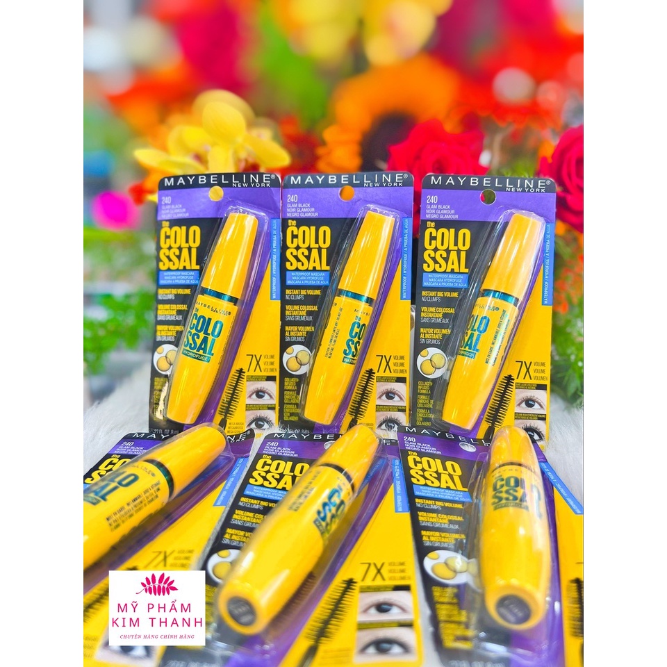 Mascara Maybelline Làm Dày Mi & Ngăn Rụng Mi Màu Đen 9.2ml
