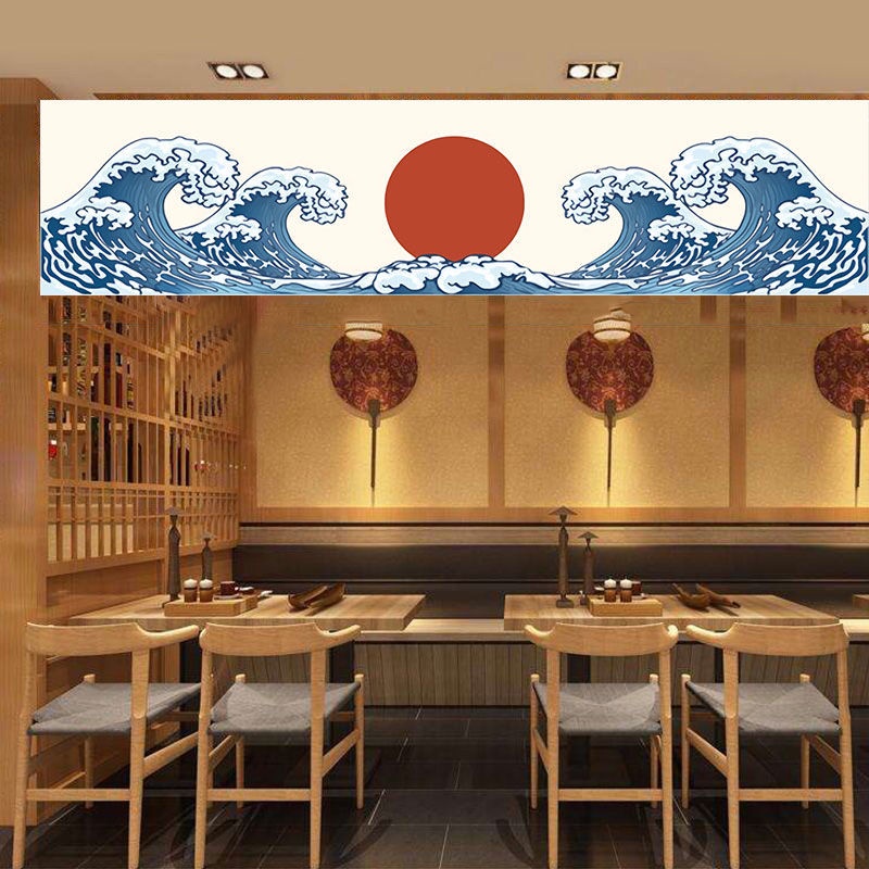 Rèm Cửa Ngắn Bằng Vải Phong Cách Nhật Bản Chất Lượng Cao