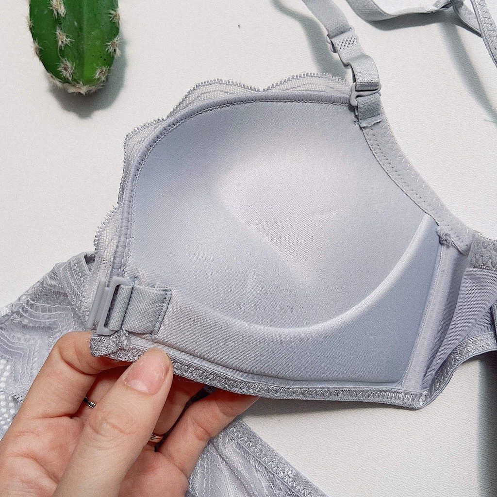 Bộ đồ lót ren không gọng gài trước cho nữ phong cách quyến rũ - SL023 | BigBuy360 - bigbuy360.vn