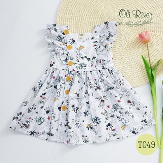 Váy hoa nhiệt đới OliRiver
