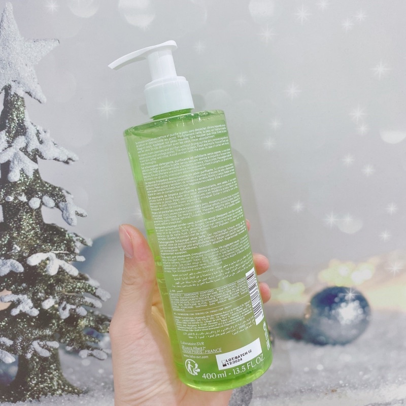 Gel rửa mặt Sebiaclear 400ml dành cho da dầu mụn