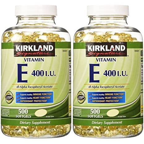 $ Vitamin E 400 IU 500 Viên Kirkland Của Mỹ - Đẹp Da, Làm Chậm Lão Hóa 𝓴𝓲𝓽𝓽𝔂 𝓼𝓱𝓸𝓹