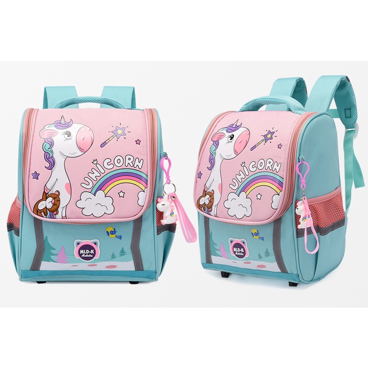 (BLTE16) Balo trẻ em hình Pony cho bé gái 3-4 tuổi, balo mẫu giáo