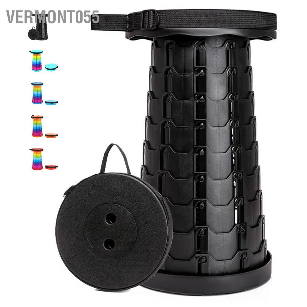 Có thể bán buôn Ghế xếp di động có thể thu vào gọn màu nhẹ để cắm trại trong vườn Câu cá Đi bộ đường dài Du lịch BBQ Vermont055 Hàng giao ngay