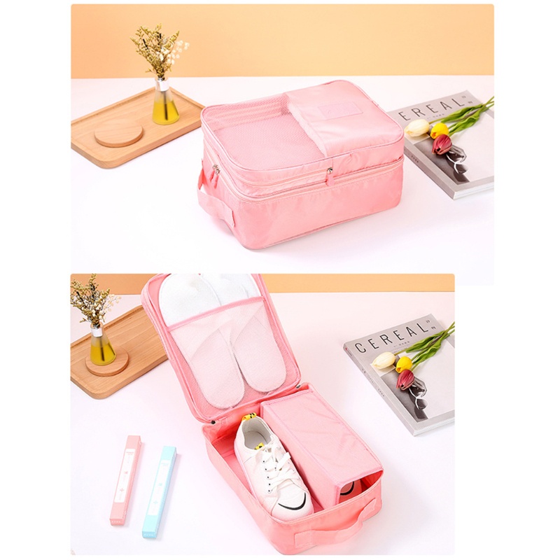 Túi Đựng Giày / Đồ Lót Đa Năng Mang Đi Du Lịch Tiện Lợi