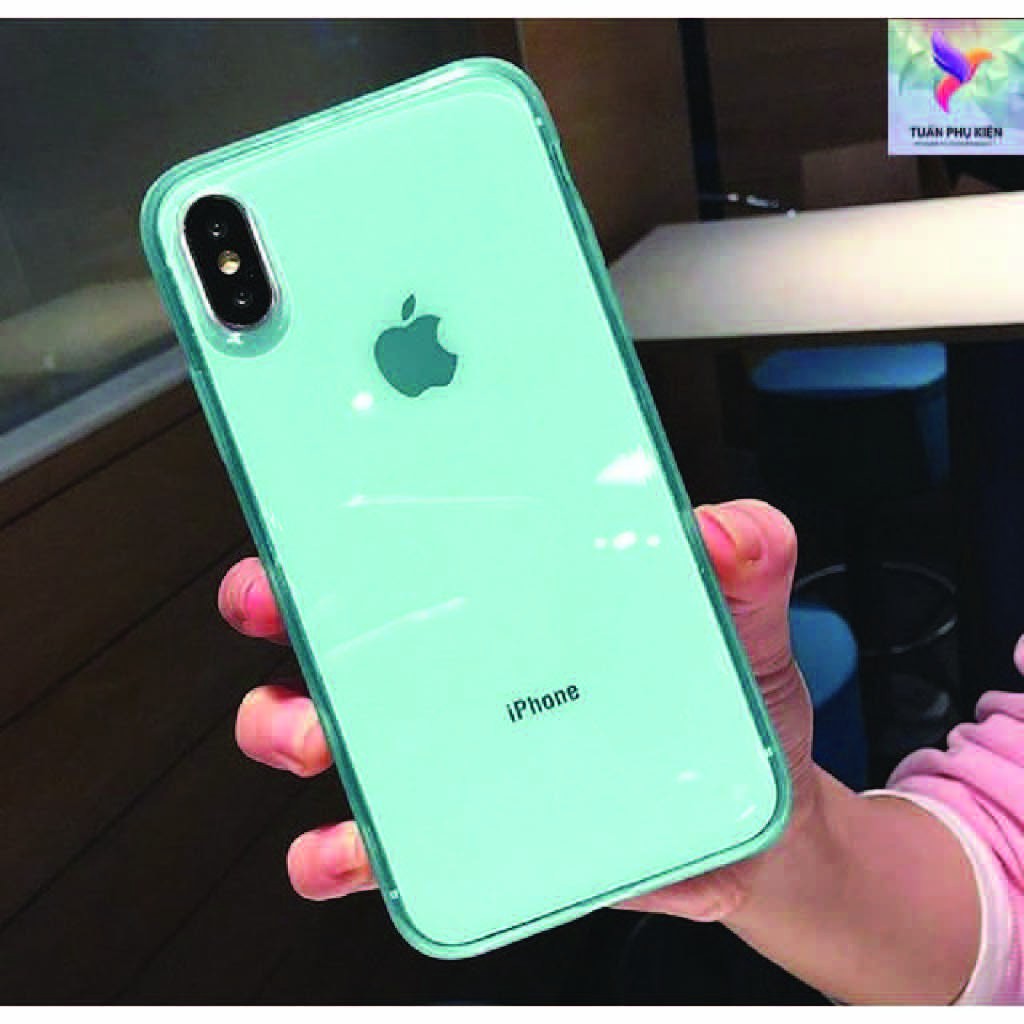 Ốp Lưng Iphone ⚡ Ốp Lưng Điện Thoại Iphone Pastel Trong Suốt ⚡ Full Size Từ Iphone 6 - 11 Promax - Tuấn Case 75