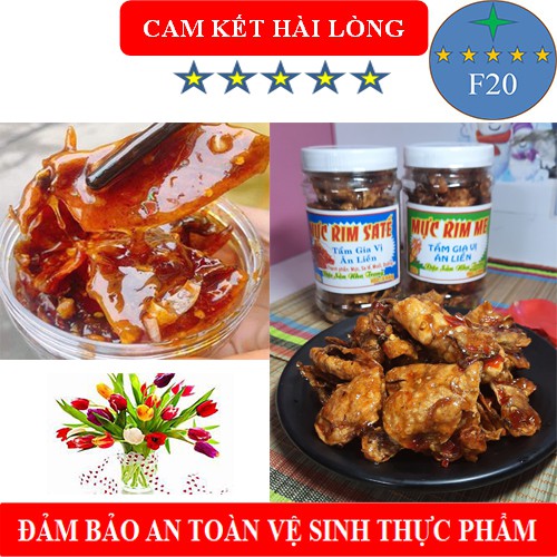 🌿💕⭐️ 10 hũ (150gr/hũ) Mực Rim Me Nguyên con Nha Trang