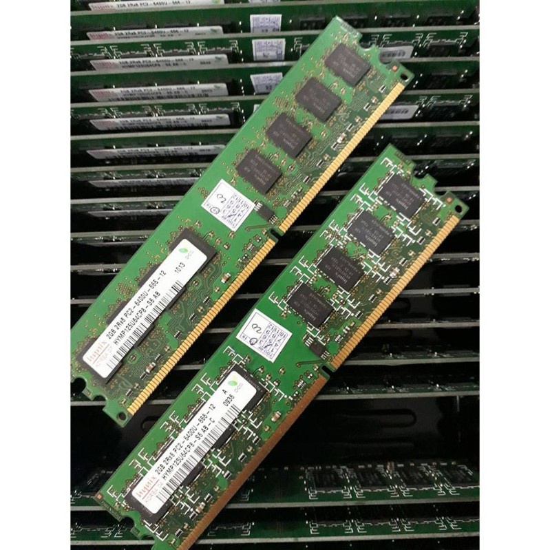 RAM PC, RAM MÁY TÍNH BÀN DDR2 - 2G BUS 800 HYNIX/KINGSTON/SAMSUNG Bảng Lớn. NHIỀU THƯƠNG HIỆU TÙY ĐỢT HÀNG VỀ.