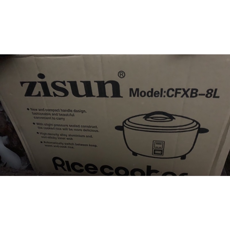 ❄️Nồi Cơm Điện Công Nghiệp ZISUN Công suất 1200U- tương ứng với 8Kg gạo