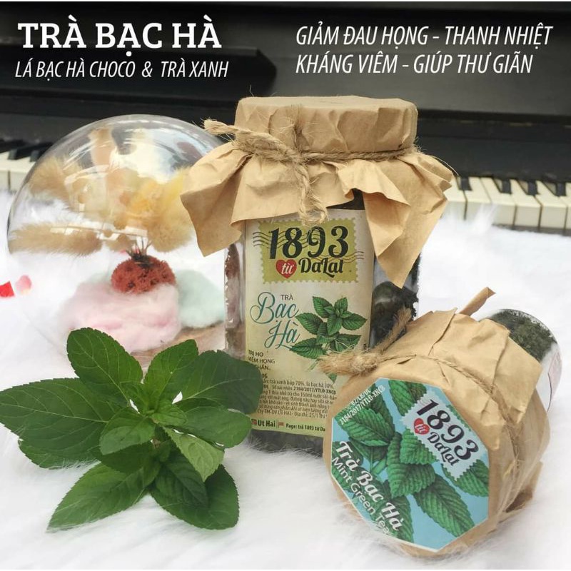 Trà xanh bạc hà