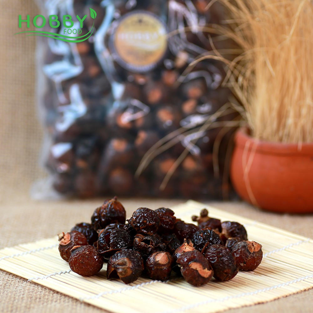 Quả bồ hòn đã bóc hạt - Bồ hòn khô tách hạt - Gói 500gram - HOBBY FOOD Bồ Hòn khô bóc hạt | BigBuy360 - bigbuy360.vn