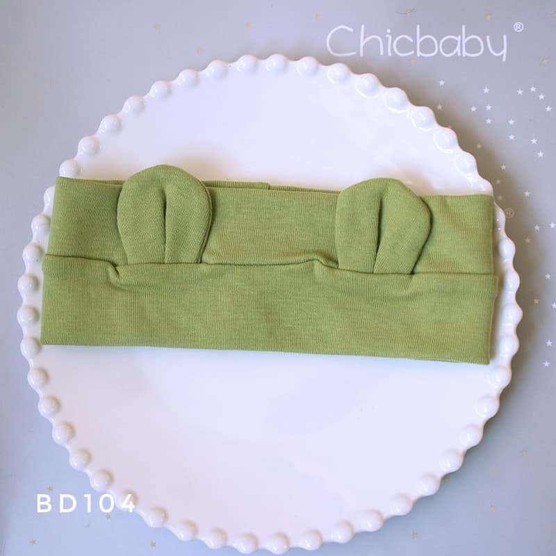 Băng đô Turban tai gấu kute - BD104