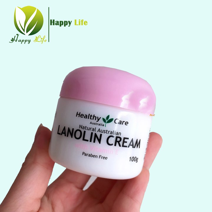 Kem Cừu Healthy Care Lanolin Cream 100g Úc