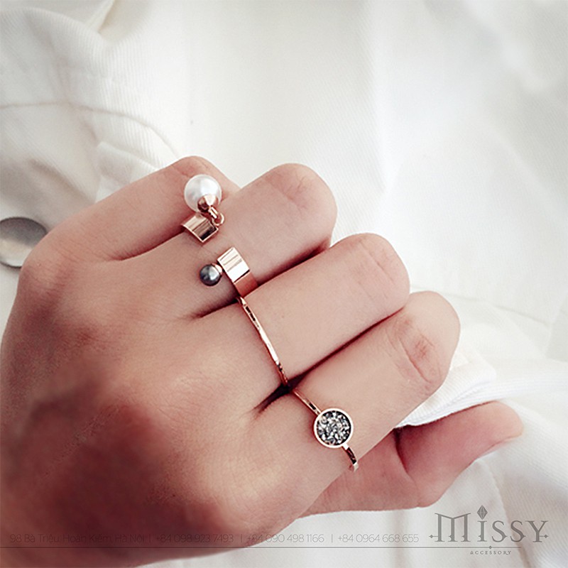 Nhẫn Jestina Sphalerite Stone