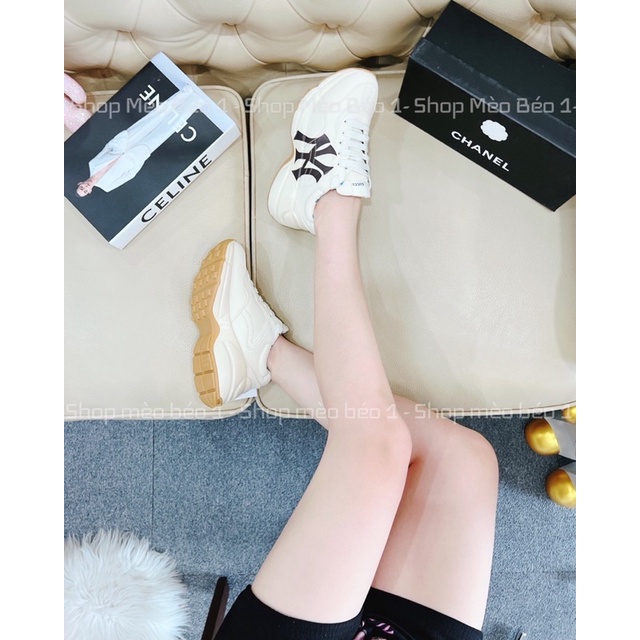 Giày thể thao sneaker gc NY lót hoa xanh vip fullbox bill túi giấy