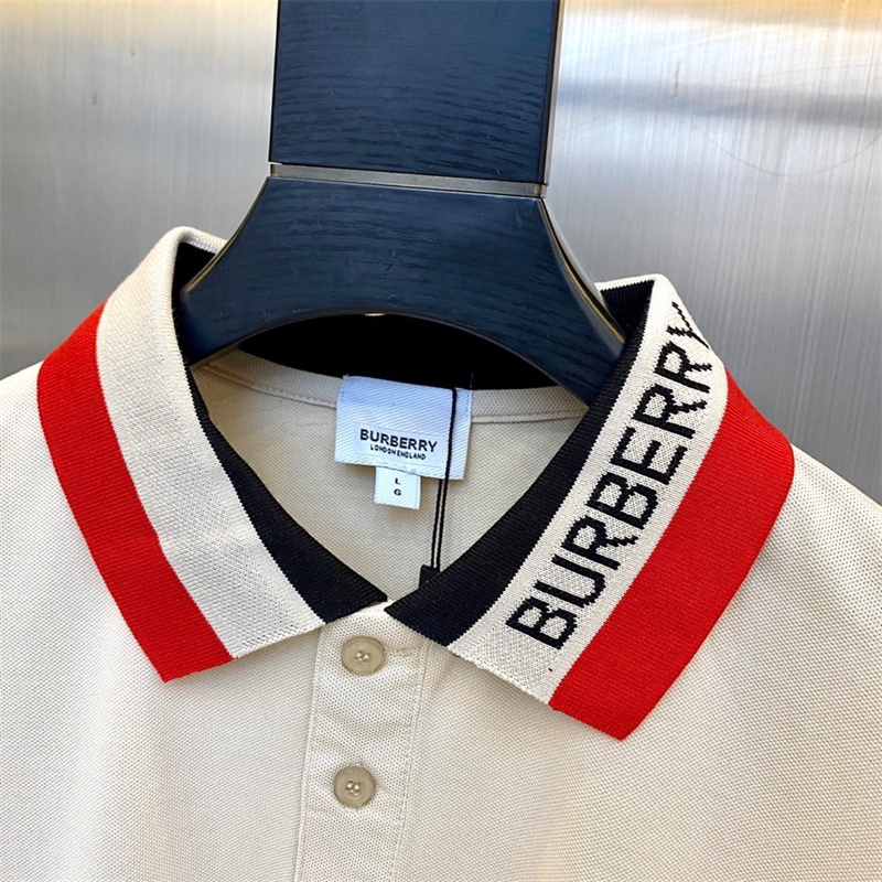 Áo thun polo Burberry chất liệu cotton thời trang xuân hè dành cho nam #32