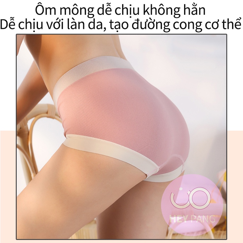 Quần lót nữ cotton nâng hông giữ eo phong cách Nhật Bản thoáng khí HEYPANG Quần tam giác nữ thun nơ dễ thương VN004