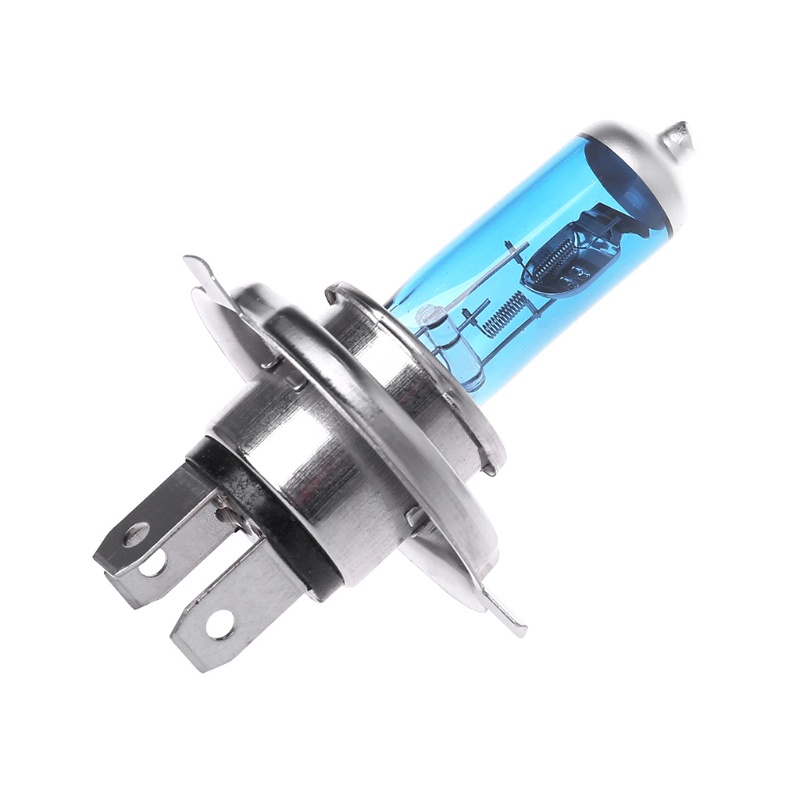 Set 2 Bóng Đèn Halogen H4 100W 12V 6000K Ánh Sáng Trắng Dành Cho Ô Tô