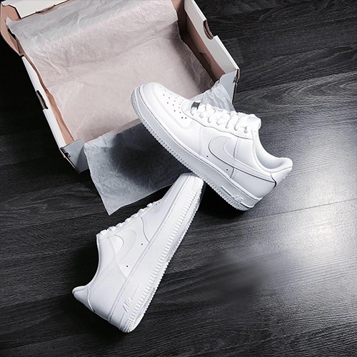 Giày_Nike Trắng Nam Nữ, Giày_NIKE AIR FORCE 1 AF1 Trắng Thời Trang Full Box Bill | BigBuy360 - bigbuy360.vn