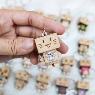 Combo 100 móc khoá danbo sắc thái màu