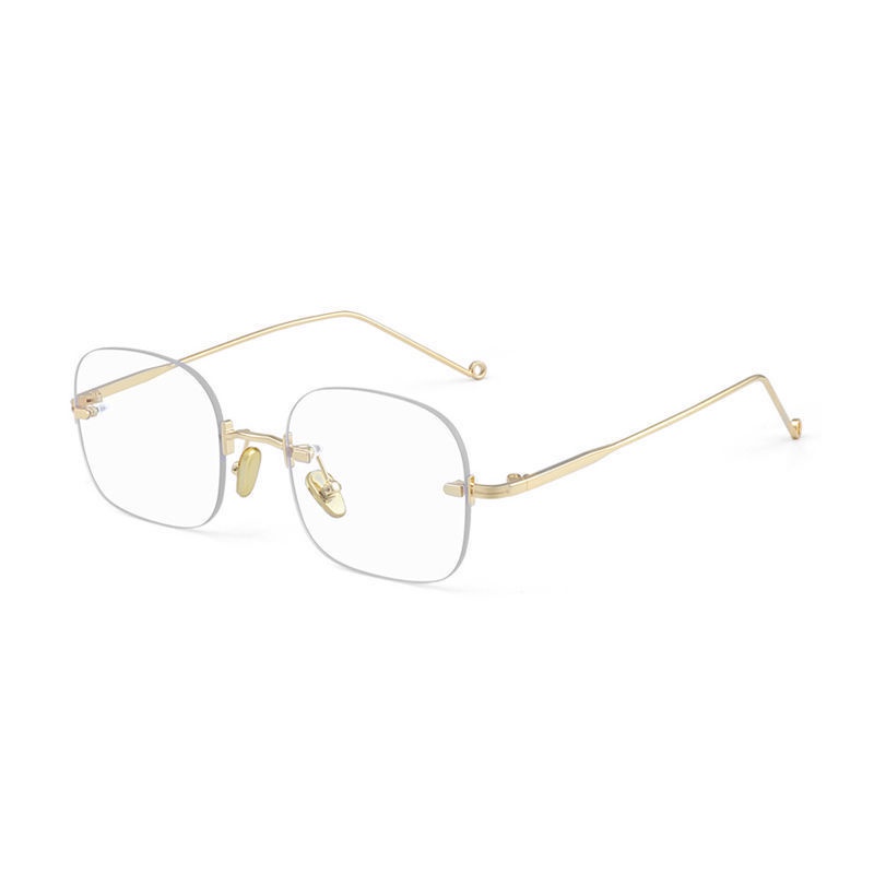 Mắt Kính Không Gọng Dáng Vuông Phong Cách Hàn Quốc Dành Cho Nữ Size 50 100 150 200 250 300 350 400