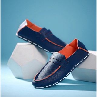 Xả Kho - Giày lười sytle Hàn Quốc màu cá tính - LS 853