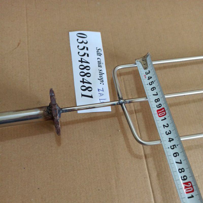 Xiên nướng gà, vịt, ngan 3 trãng  phi 6