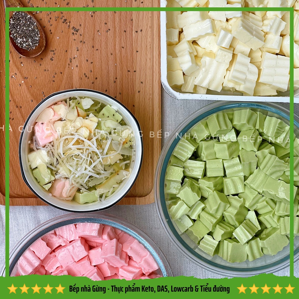 <HỎA TỐC> Chè khúc bạch - For Keto, DAS, Lowcarb, Eatclean & Tiểu đường