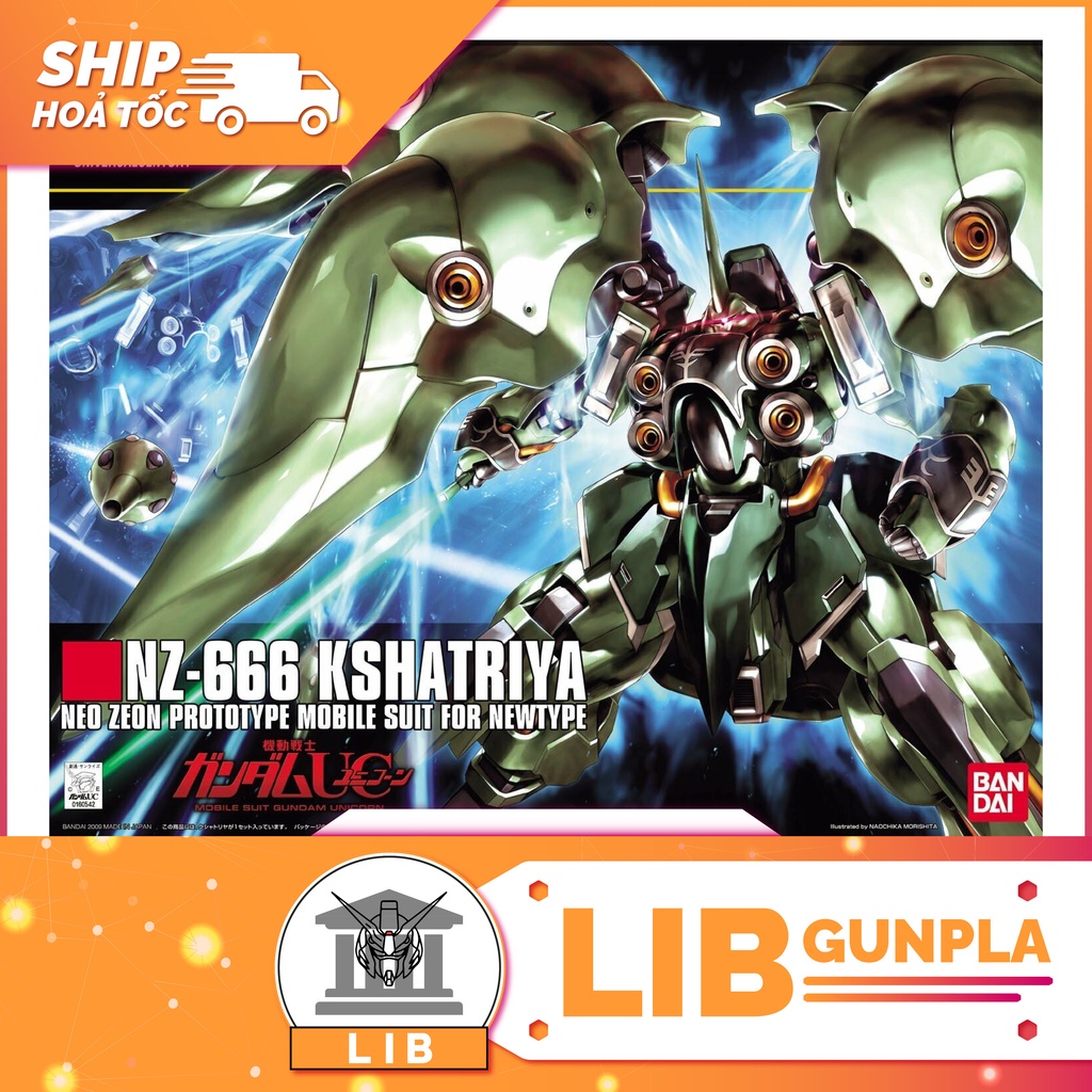 Mô hình lắp ráp Gundam HG UC 1/144 Kshatriya