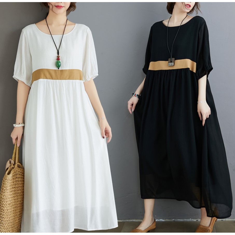 A216 Đầm big size freesize kiểu dáng xinh xắn thướt tha nữ tính mẫu mã mới