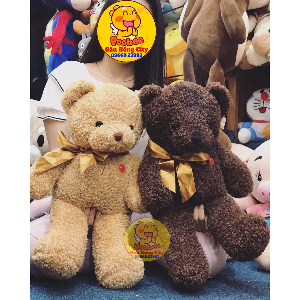 Gấu Bông Teddy Chỉ Cao Cấp Mềm Mịn